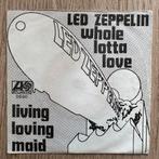 Led Zeppelin Whole Lotta Love 7” vinyl single 1969 Hard Rock, Gebruikt, 7 inch, Single, Ophalen of Verzenden