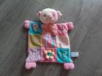 Tiamo varken knuffeldoekje, Kinderen en Baby's, Speelgoed | Knuffels en Pluche, Ophalen of Verzenden, Zo goed als nieuw, Overige typen