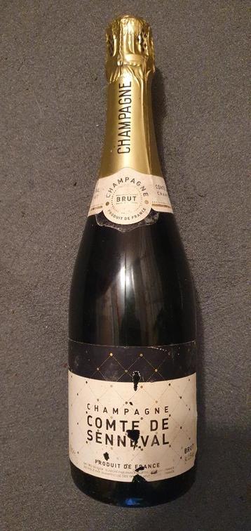 Champagne Compte de Senneval Brut vol uit wijnkelder beschikbaar voor biedingen