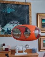 Oranje Colani bug-eye lamp van Massive. Retro design., Ophalen of Verzenden