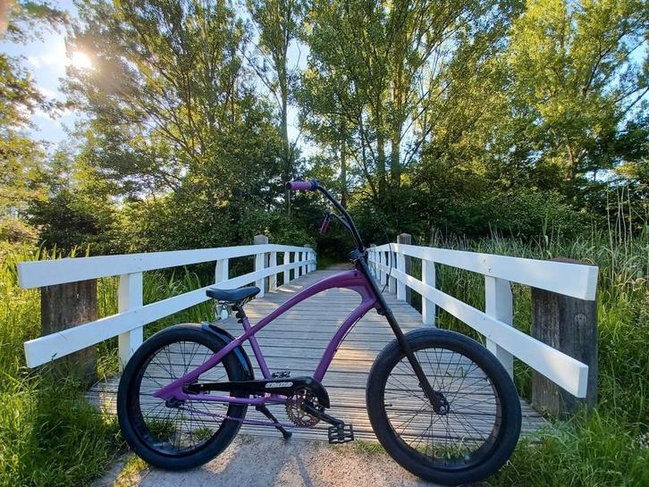 Nette Electra 8ball/straight8!, Fietsen en Brommers, Fietsen | Cruisers en Lowriders, Zo goed als nieuw, Aluminium, Ophalen