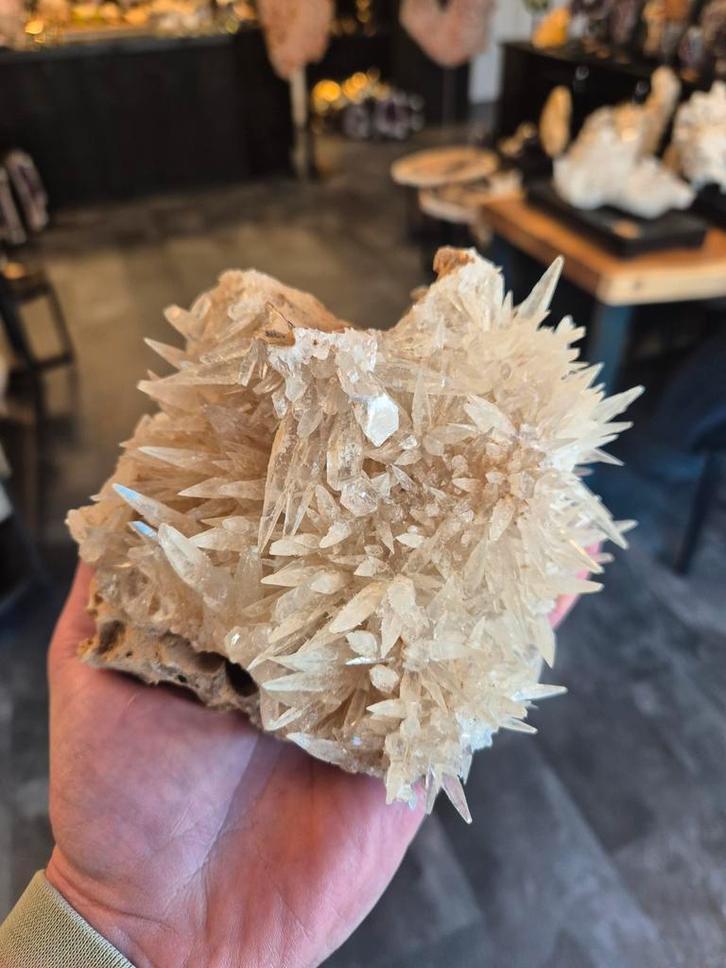 Dogtooth calciet, Verzamelen, Mineralen en Fossielen, Mineraal, Ophalen