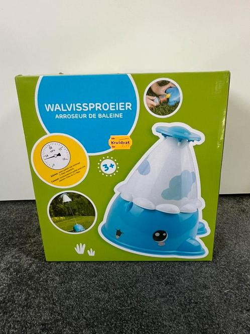 NIEUW - Watersproeier walvis, Kinderen en Baby's, Speelgoed | Buiten | Los speelgoed, Nieuw, Ophalen of Verzenden