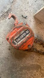 Kettingtakel 1 ton, Doe-het-zelf en Verbouw, Lieren en Takels, Ophalen, Zo goed als nieuw