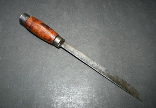 Smalle 19e eeuwse schietbeitel, Antiek en Kunst, Antiek | Gereedschap en Instrumenten, Ophalen of Verzenden