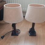 2 leuke schemerlampjes, Huis en Inrichting, Ophalen of Verzenden, Gebruikt, Minder dan 50 cm