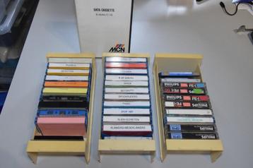 MSX : 39 C-15 Data Cassetes met Spellen (ongetest) beschikbaar voor biedingen