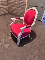 Brocante stoeltje kinderstoeltje meisjes stoel princes, Ophalen of Verzenden