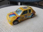 Burago Peugeot 205 Turbo 16 geel, Hobby en Vrije tijd, Modelauto's | 1:43, Ophalen of Verzenden, Gebruikt, Auto, Overige merken