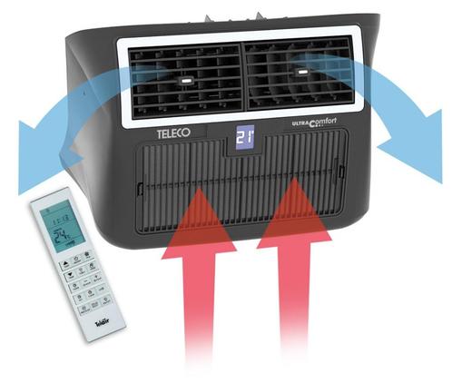 Teleco Telair Ultra Comfort 6000H Airco, Caravans en Kamperen, Camper-accessoires, Nieuw, Ophalen