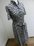 DESOTO designer"s choice gestreepte jurk zwart grijs M 38 40, Kleding | Dames, Maat 38/40 (M), Overige kleuren, Ophalen of Verzenden