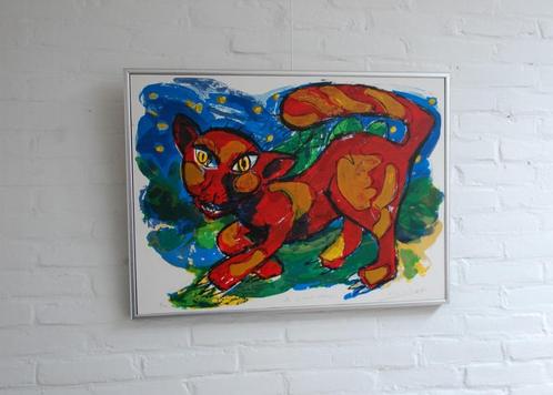 John Lie A Fo zeefdruk schilderij, Antiek en Kunst, Kunst | Schilderijen | Modern, Ophalen