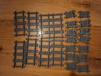 8 rechte rails en 14 flexibele rails voor de Legotrein, Ophalen of Verzenden, Gebruikt, Losse stenen, Lego
