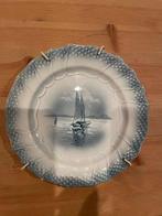 Antieke Wandbordjes - Set van 2 - Ø 20cm St. Amand, Ophalen