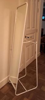Stijlvolle staande passpiegel, Huis en Inrichting, Minder dan 50 cm, Ophalen of Verzenden, Zo goed als nieuw, 150 tot 200 cm