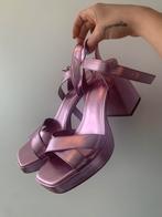 Oxmox Roze Metallic Hakken - Maat 40, Kleding | Dames, Schoenen, Ophalen of Verzenden, Zo goed als nieuw, Roze, Pumps