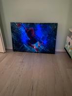 Schilderij met klok -mag wegvoor 5 euro, Ophalen of Verzenden, Zo goed als nieuw