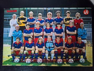 Oude poster HFC Haarlem met o.a. Ruud Gullit  beschikbaar voor biedingen