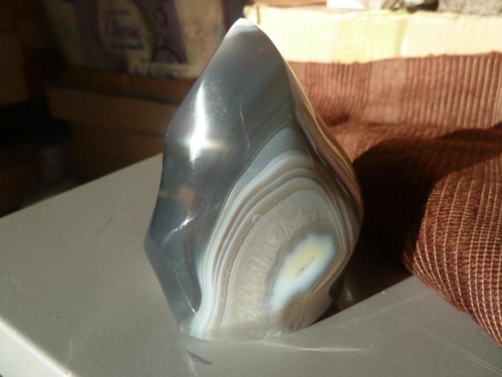 Vlam van Agaat, Verzamelen, Mineralen en Fossielen, Mineraal, Ophalen of Verzenden