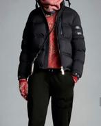 Moncler Delaume short down jacket size 0 IT 44, Kleding | Heren, Ophalen, Zo goed als nieuw, Maat 46 (S) of kleiner, Blauw