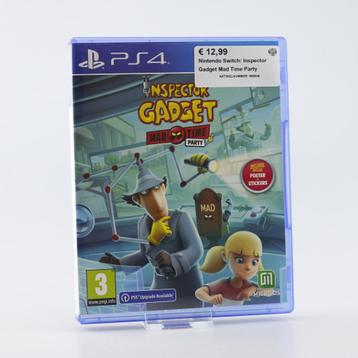 Playstation 4 Game: Inspector Gadget Mad Time Party beschikbaar voor biedingen