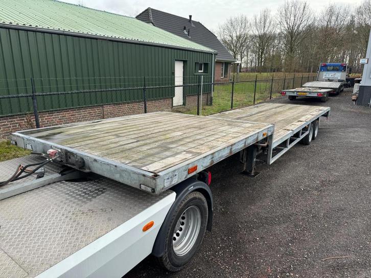Fripaan BE Oplegger 5.5 Ton Semi Dieplader Trailer, Auto's, Bestelauto's, Bedrijf, Te koop, Overige merken, Overige brandstoffen