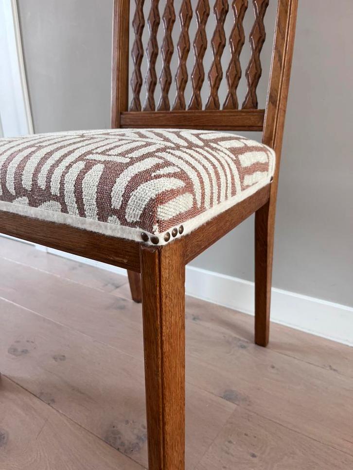 Prachtige eetkamerstoel, vintage!, Antiek en Kunst, Antiek | Meubels | Stoelen en Banken, Ophalen