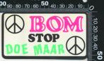 Sticker: Doe Maar - De Bom, Verzamelen, Stickers, Verzenden, Zo goed als nieuw, Bedrijf of Vereniging