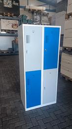 Metalen 4 deurslockerkast, kluisjes kast, Metalen 4 deurslockerkast, R, Ophalen of Verzenden, Zo goed als nieuw