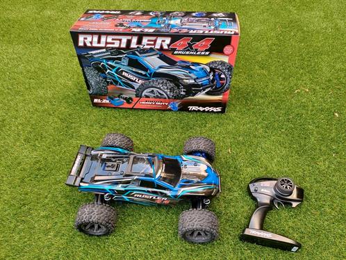 Traxxas Rustler 4x4 met 3S brushless combo, Hobby en Vrije tijd, Modelbouw | Radiografisch | Auto's, Ophalen of Verzenden