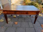 Koloniale Salontafel met Lade - 120x73.5cm, Ophalen, Gebruikt, 100 tot 150 cm, 50 tot 75 cm
