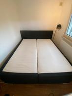 Boxspring 180x200, Huis en Inrichting, Zwart, Tweepersoons, Ophalen of Verzenden, Zo goed als nieuw