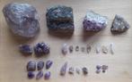 Amethist en Kwarts, Verzamelen, Mineralen en Fossielen, Ophalen of Verzenden, Mineraal