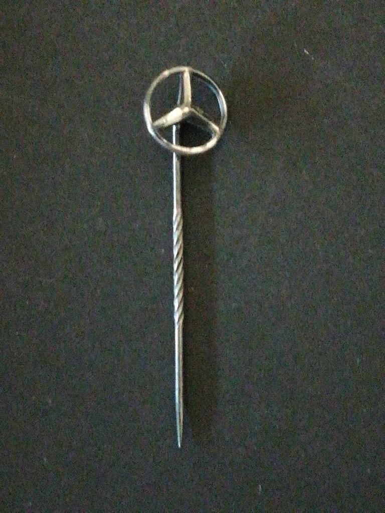 Zilveren Mercedes speldje/pin, Ophalen of Verzenden