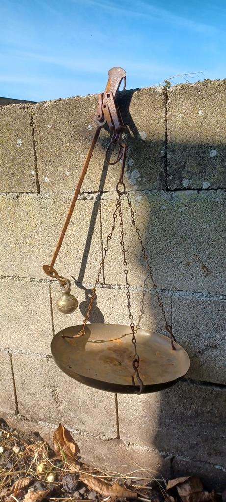 Antieke Balans Weegschaal, Antiek en Kunst, Antiek | Gereedschap en Instrumenten, Ophalen of Verzenden