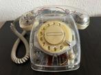 PTT T65 draaischijftelefoon - transparant - zeldzame vondst!, Telecommunicatie, Vaste telefoons | Niet Draadloos, Ophalen of Verzenden