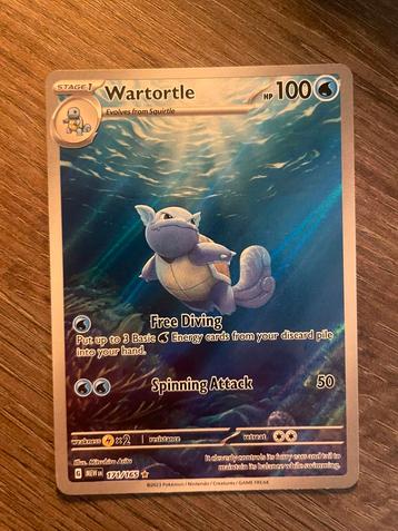 Wartortle #171/165 - Pokémon 151 set beschikbaar voor biedingen