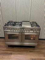Boretti 120 cm Fornuis Dubbele Oven tot 300C FryTop & 6 Pits, Witgoed en Apparatuur, Fornuizen, Fornello Esperta, Ophalen of Verzenden