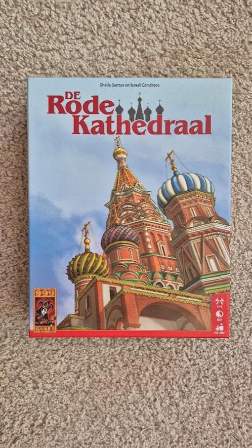 De rode kathedraal, Hobby en Vrije tijd, Gezelschapsspellen | Bordspellen, Zo goed als nieuw, Een of twee spelers, Drie of vier spelers
