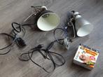 Twee terrarium klemlampen met nieuwe lampen., Ophalen of Verzenden, Zo goed als nieuw, Terrarium of Paludarium