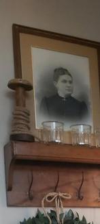 Houten grote landelijke/Brocante klos, Antiek en Kunst, Ophalen of Verzenden