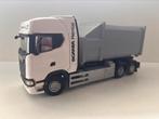 Wsi Scania haakarm met 3D perscontainer, Hobby en Vrije tijd, Modelauto's | 1:50, Wsi, Ophalen of Verzenden, Bus of Vrachtwagen