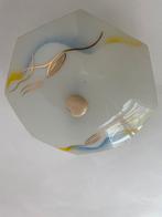Retro vintage art deco planfondlamp, Ophalen