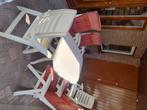 Hartman Tuintafel + 6 stoelen + 4 kussens, Tuin en Terras, Ophalen, Gebruikt, Rechthoekig, Kunststof