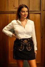 Lederhosen Dames Lederhosen Rok Oktoberfest Shorts Dames, Carnaval, Maat 42/44 (L), Nieuw, Ophalen of Verzenden