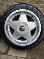 Mercedes w126 w124 w201 breedset 17 inch cromodora borbet A, Ophalen, 245 mm, Velg(en), 17 inch