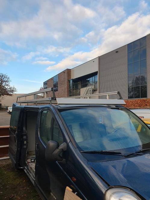 Dakdrager alu top met voor spooiler / windscherm en ladderro, Auto diversen, Dakdragers, Ophalen