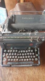 Oude Underwood Standard Schrijfmachine - IJzer (gegoten),, Diversen, Typemachines, Gebruikt, Ophalen