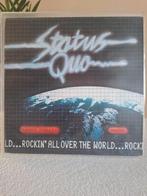 LP van STATUS QUO  / ROCKIN ' ALL OVER THE WORLD, Ophalen of Verzenden, Zo goed als nieuw, Poprock