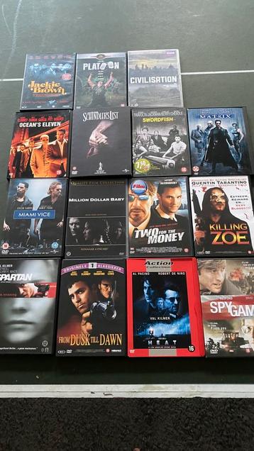 Dvd’s actiefilms beschikbaar voor biedingen